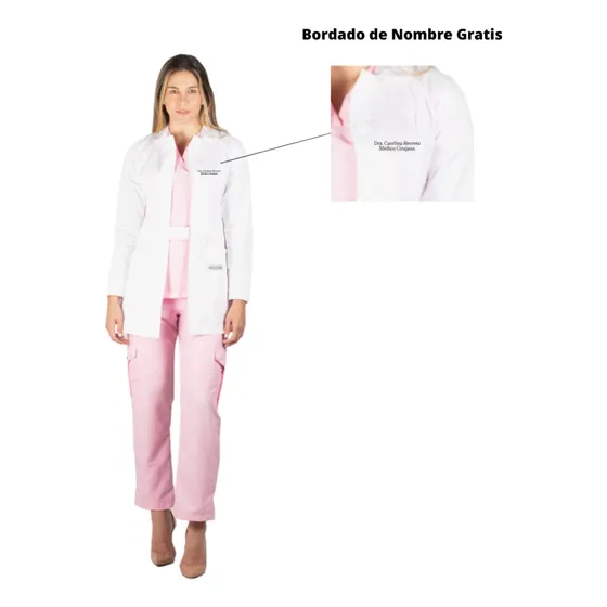  Bata Laboratorio Enfermeras Medicos Asistencial