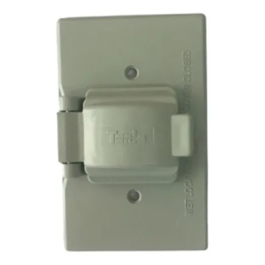 Tapa Toma Corriente Intemperie 220v Seguridad Koby 2 Pack