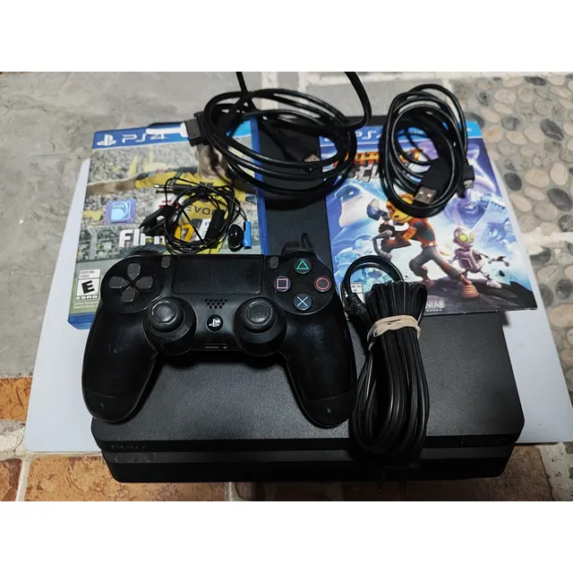 Playstation 4 Slim- 500 Gb Con 2 Juegos.