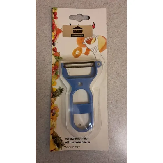 Garhe Pela Papas Bianca Cuchilla Inox Italiano 2pzas Rojo
