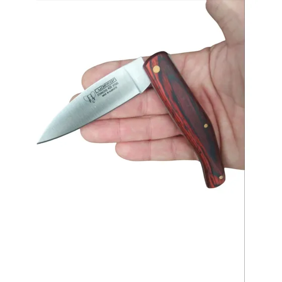 Navaja Cudeman Acero 420 Y Madera Rojiza Albacete España Marrón