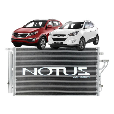 Condensador Notus Ix35 Sportage 2011 2012 2013 2014 2015 Condensador Notus Ix35 Sportage 2011 2012 2013 2014 2015