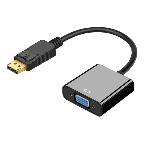 Adaptador Display Port A Vga Convertidor Nuevo Tienda