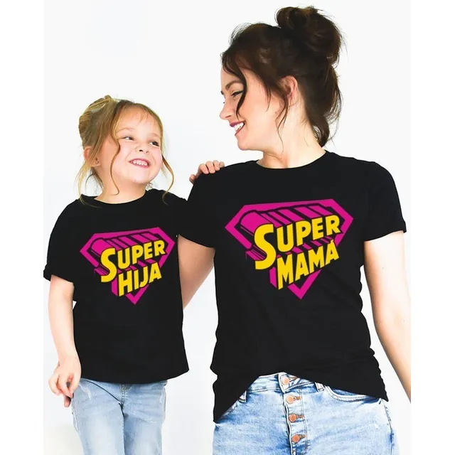 Franela Día De La Madre-hija Sublimada Estampada