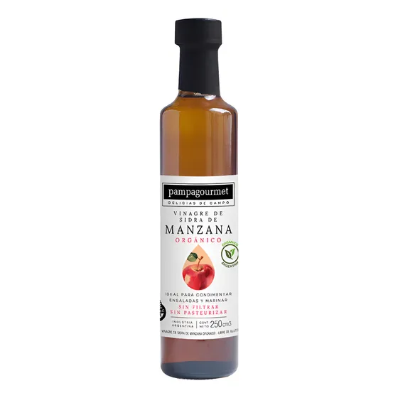 Pampagourmet Vinagre De Manzana Organico 