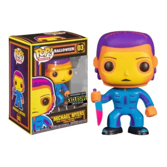 Funko Pop Michael Myers Black Light - Terror Halloween Exc