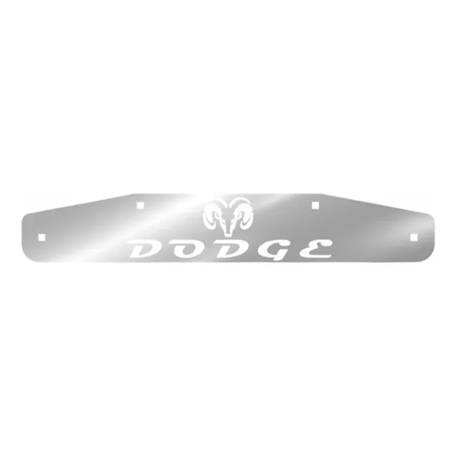 Contrapeso Grabado Para Dodge O Personalizado 60x10cm
