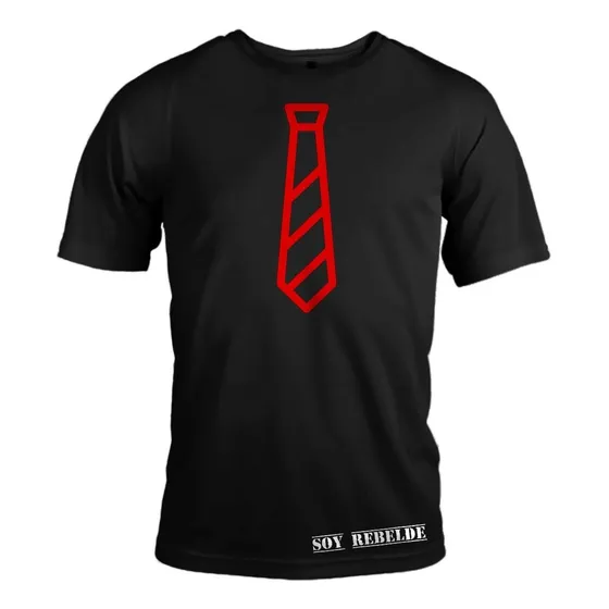 Playera Rbd Soy Rebelde Corbata