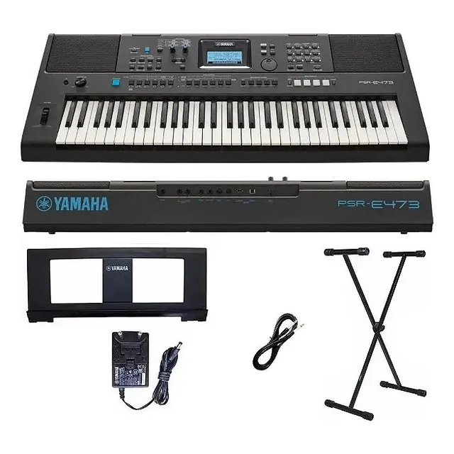 Teclado Sensitivo De 61 Teclas Yamaha Psre473