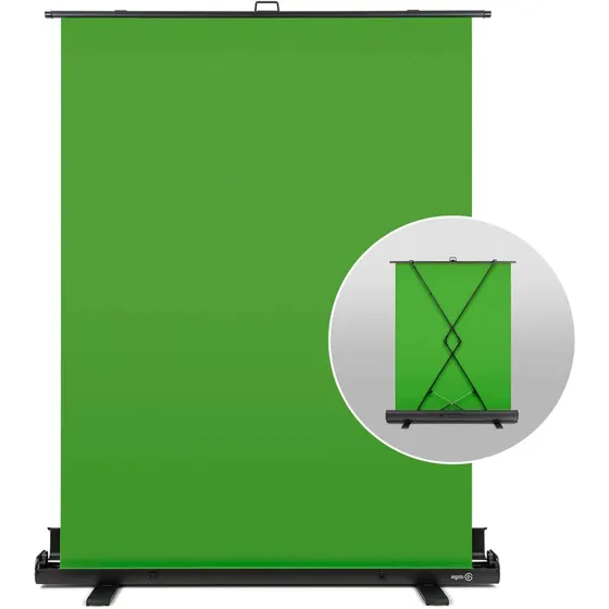 Elgato Soporte Y Fondo Verde Plegable Chroma Key 1.5x1.8mts
