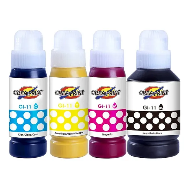 Pack Tinta Para Gi-11 Gi11  G2160 - G3160 - G3170 - G4170