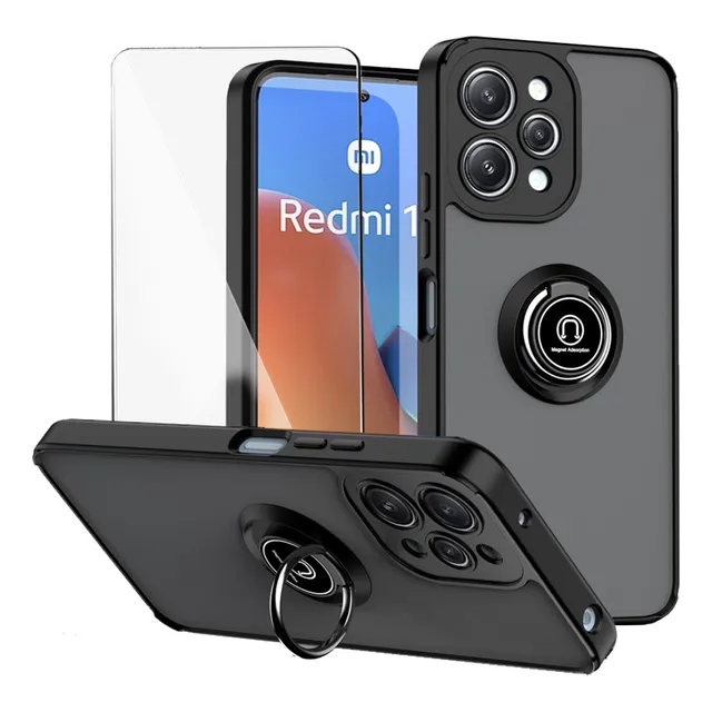 Rudo Uso Funda Case Para Xiaomi Redmi 12 4g+screen Mica