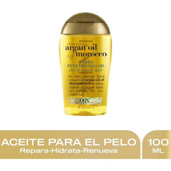 Aceite De Argan  Ogx Renovador Para Todo Tipo De Pelo 100ml