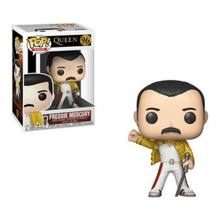 Queen Freddie Mercury Wembley 1986 Boneco Pop Funko #96 Queen Freddie Mercury Wembley 1986 Boneco Pop Funko #96