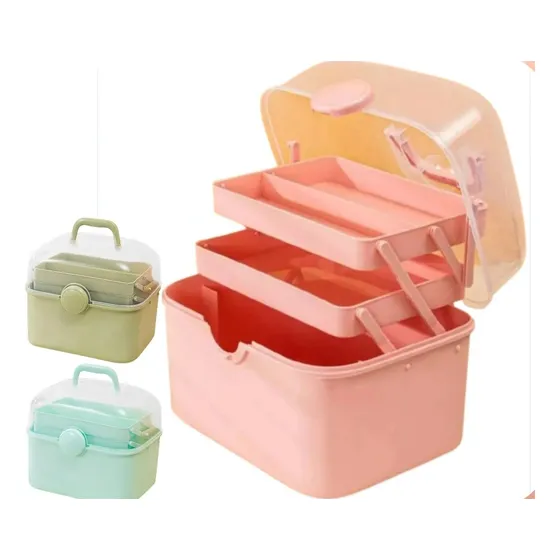 Caja De Herramientas Uñas, Esmalte, Lampara Multifunción