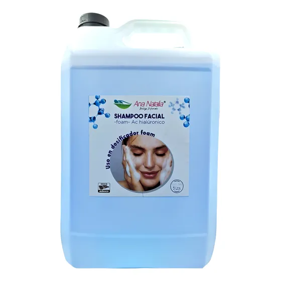 Shampoo Facial Espuma Ana Natalia 5l C/ácido Hialurónico