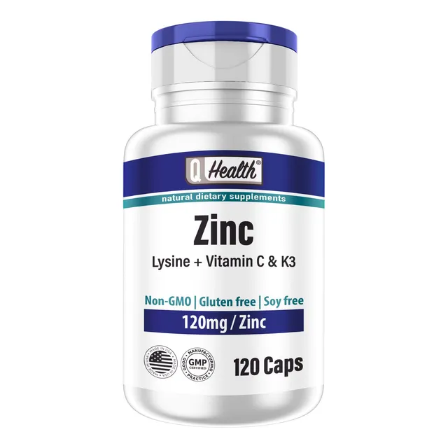 Zinc + Vitamina C 120 Caps