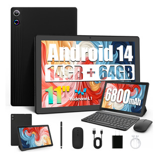 Tablet A7l 11'' 14gb+64gb Tf(max 1tb) Android 14 Con Kit Tablet A7l 11'' 14gb+64gb Tf(max 1tb) Android 14 Con Kit