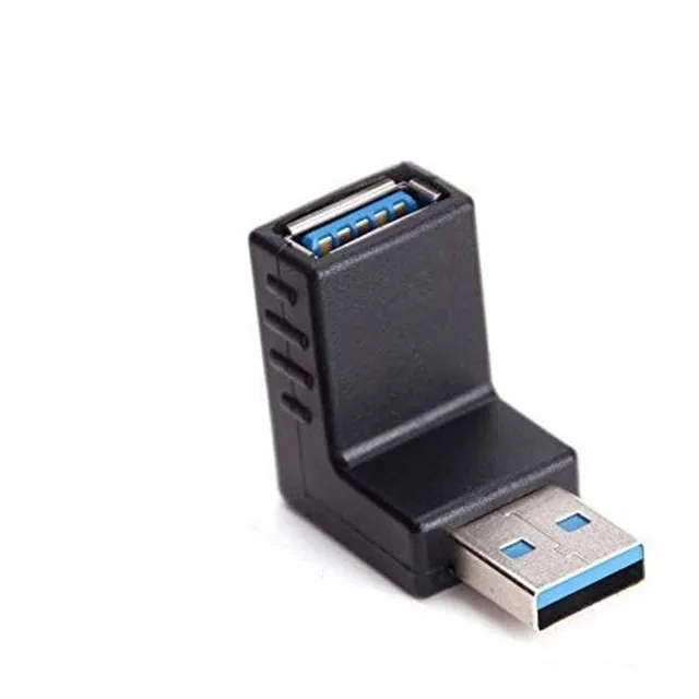 Adaptador Usb P/ Baixo L 90 Graus Ângulo Fêmea Cabo Pendrive