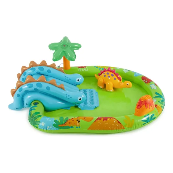 Centro De Juegos Inflable Con Temática De Dinosaurio