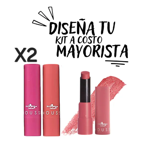 Labial Barra Matte Top Five Waterproof Italia Deluxe