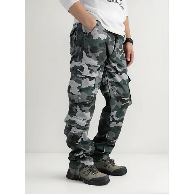 Pantalones De Combate De Camuflaje Para Hombre