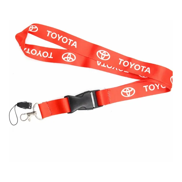 Lanyard / Llavero Toyota Rojo