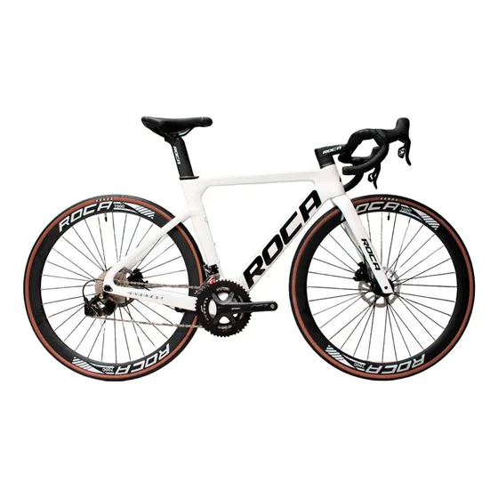 Bicicleta De Ruta Roca Everest Carbono 11v Hidráulica