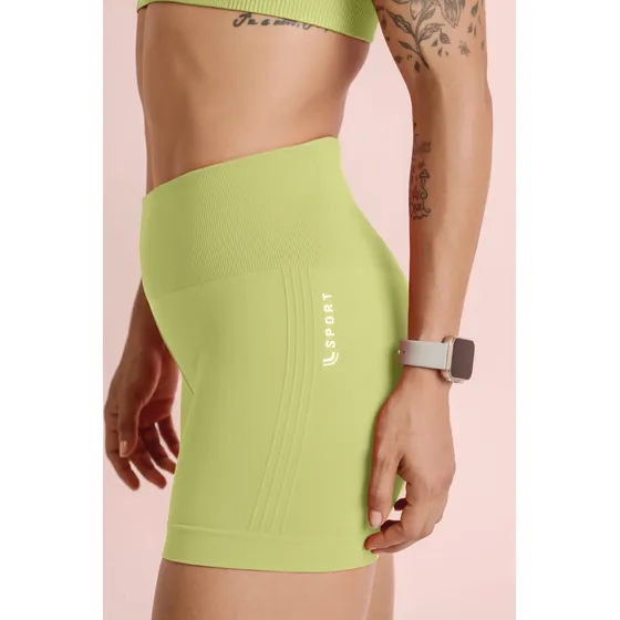 Shorts Legging Feminino Academia Sem Costura Original Lupo