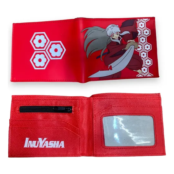 Billetera Inuyasha Engomada Con Relieve Anime Inuyasha