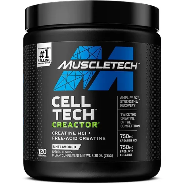 Suplemento en polvo MuscleTech x 274g
