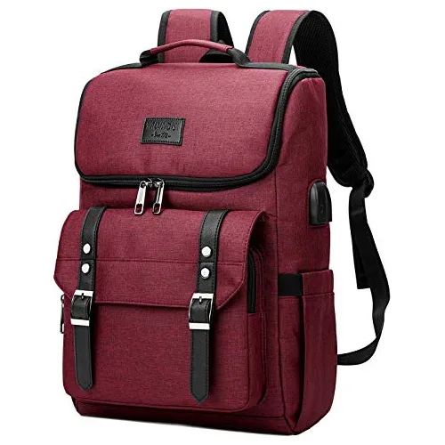 Bolso Morral Mochila Vintage Travel Laptop 62kv0