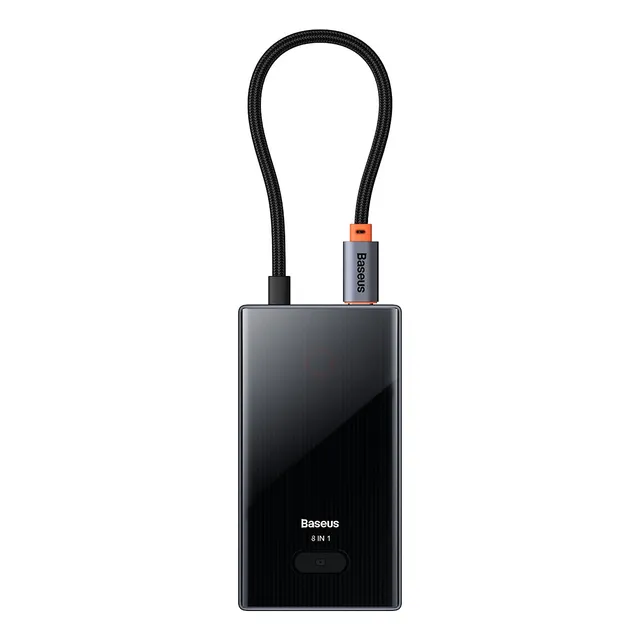 Hub Baseus Adaptador 8 En 1 Hdmi 4k Usb 3.0 Rj45 Micro Sd