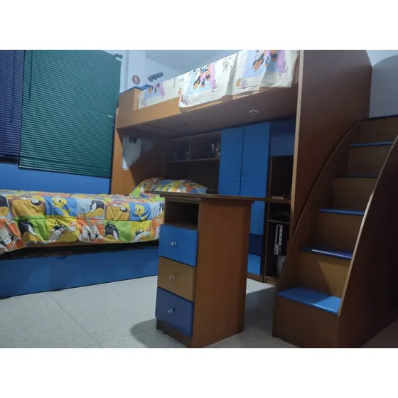 Juego De Cuarto Moderno Para Niño En Excelentes Condiciones