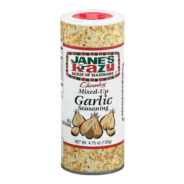 Jane's Krazy Sazonador Amarillo Lata Rojo