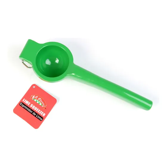 Exprimidor Limon Aluminio Calidad Color Verde