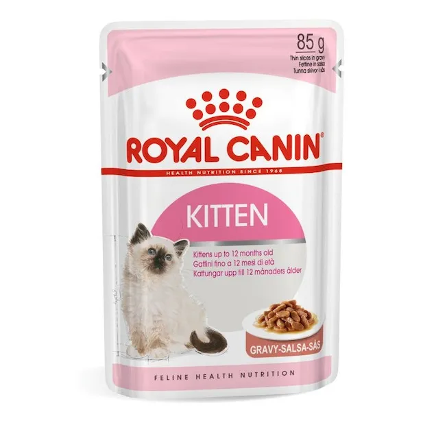 Alimento Royal Canin Feline Health Nutrition Kitten Instinctive para gato de temprana edad sabor mix de 85 g