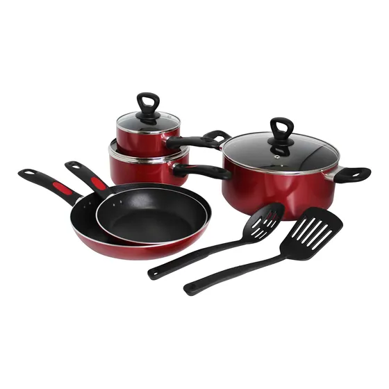 Utensilio Cocina Antiadherente Aluminio 10 Pieza Color