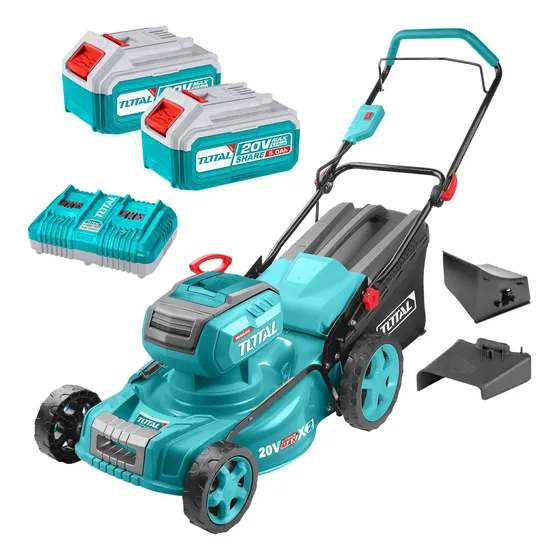 Cortacésped Total Sin Carbones 40v 2 Baterías 20v Y Cargador