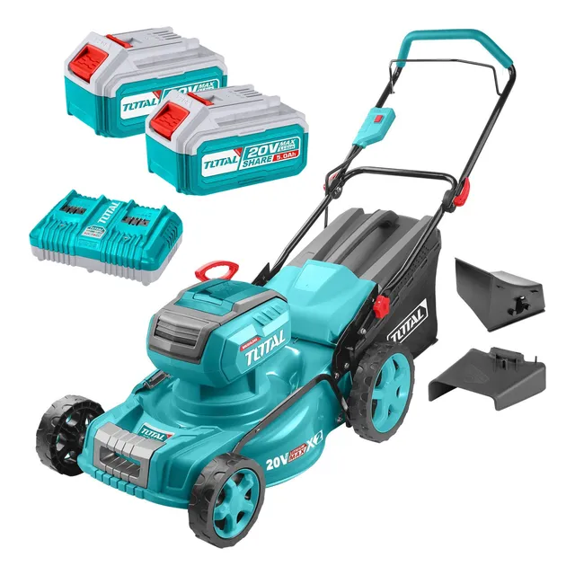 Cortacésped Total Sin Carbones 40v 2 Baterías 20v Y Cargador