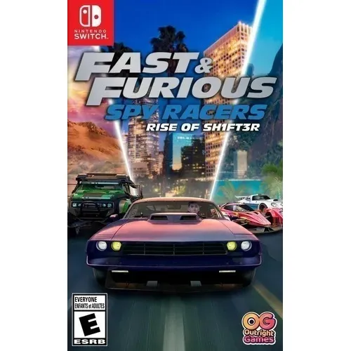 Fast & Furious: Spy Racers Rise Of Sh1ft3r Switch Fisico