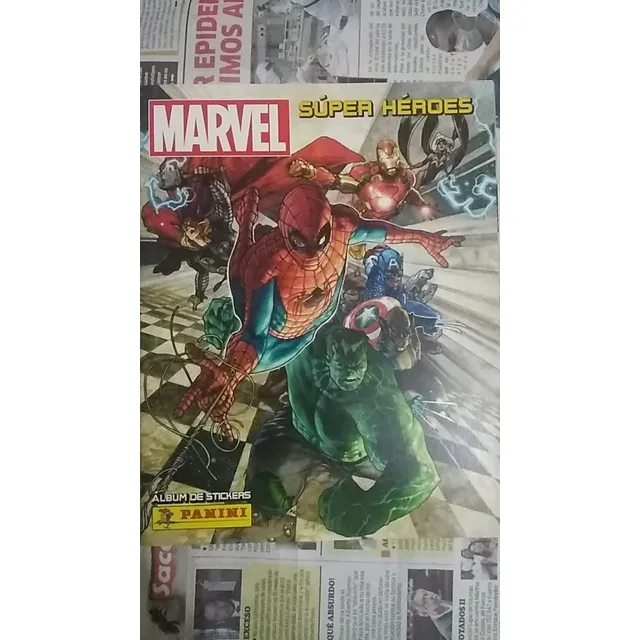 Marvel Super Héroes Panini Set Completos Figuras Cards Álbum