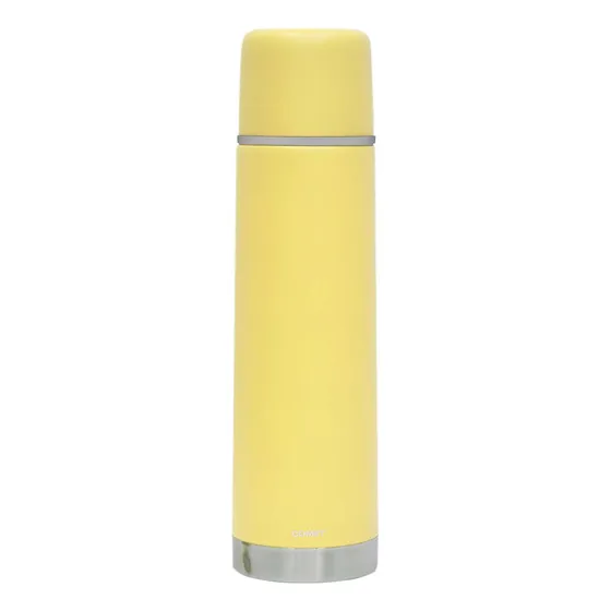 Termo Bala Acero Inoxidable 750ml Mantiene Frío Calor Comet Color Amarillo