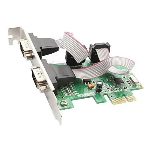 Io Crest 2 Puertos Serie Pci-e 1.0 X 1 Con Soportes De Perfi