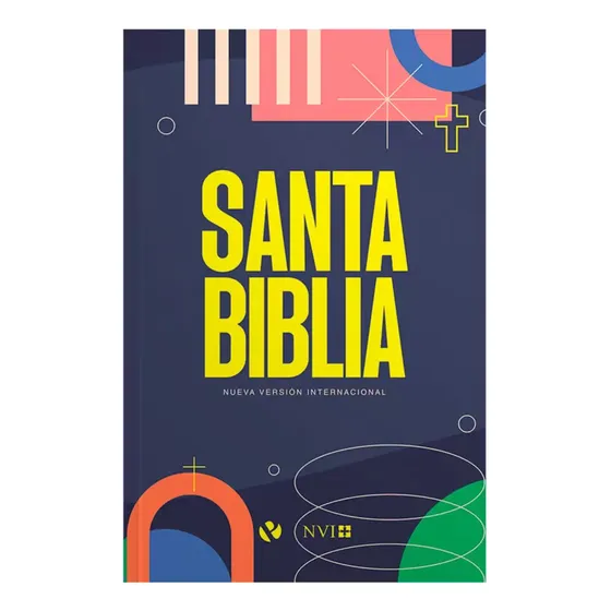 Santa Biblia Nvi 2022 Ultrafina Tapa Dura Azul Juvenil, De N