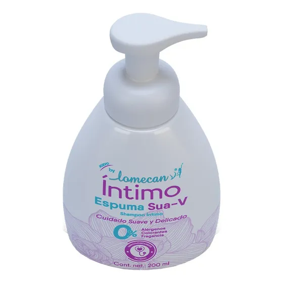 Lomecan Espuma 0% Alergenos 0% Colorantes 0% Fragancia 200ml