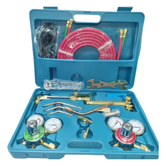 Kit Herramienta Acetileno Equipo Oxicorte Y Soldadura 