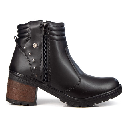 Botas Botinetas Mujer Sinteticas Vegan Cierre Taco Citadina Botas Botinetas Mujer Sinteticas Vegan Cierre Taco Citadina