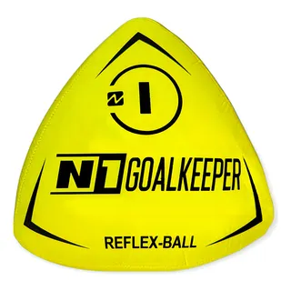 Bola Para Treinamento De Goleiro Reflexball N1 Goalkeeper Cor Amarelo Bola Para Treinamento De Goleiro Reflexball N1 Goalkeeper Cor Amarelo