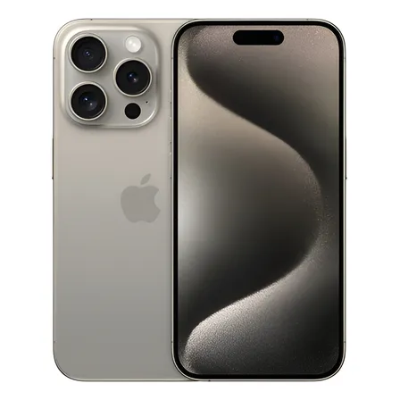 Apple iPhone 15 Pro (256 Gb) - Titânio Natural (novo Com Caixa Aberta)